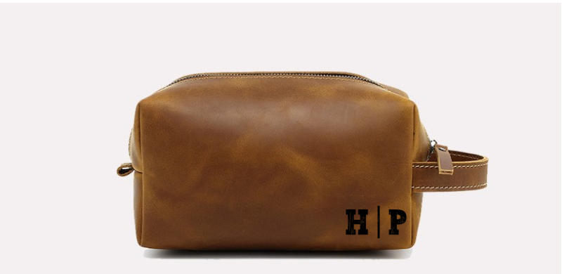 Personalized Leather Toiery