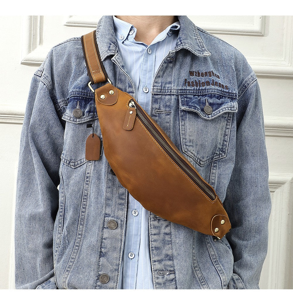 Personalized Leather Sling