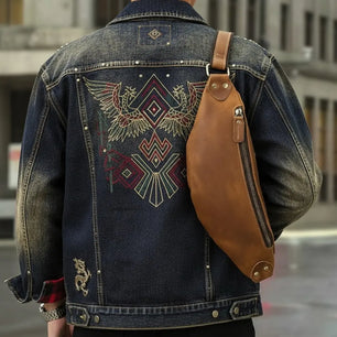 Personalized Leather Sling 