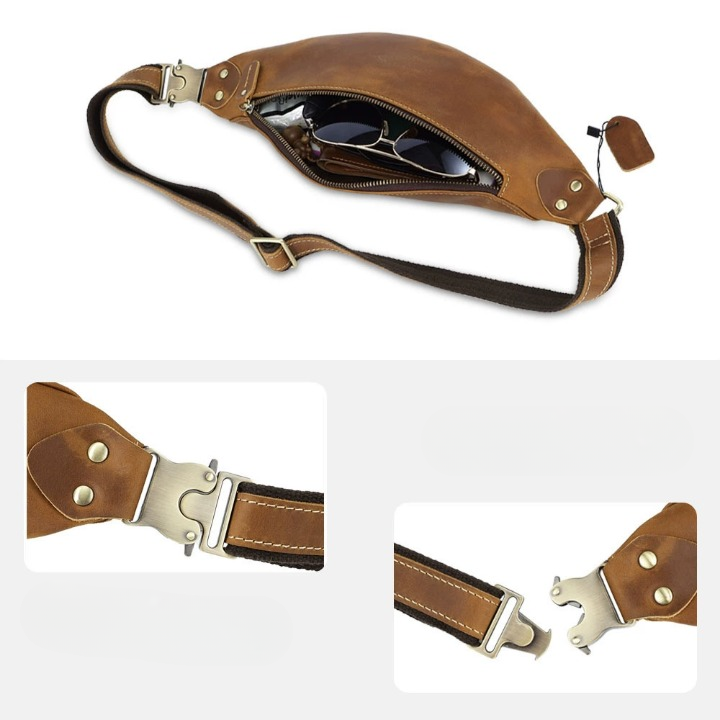 Personalized Leather Sling