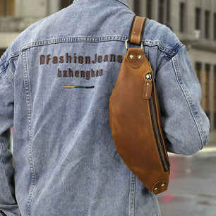 Personalized Leather Sling
