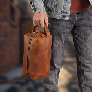 Personalized Leather Toiery