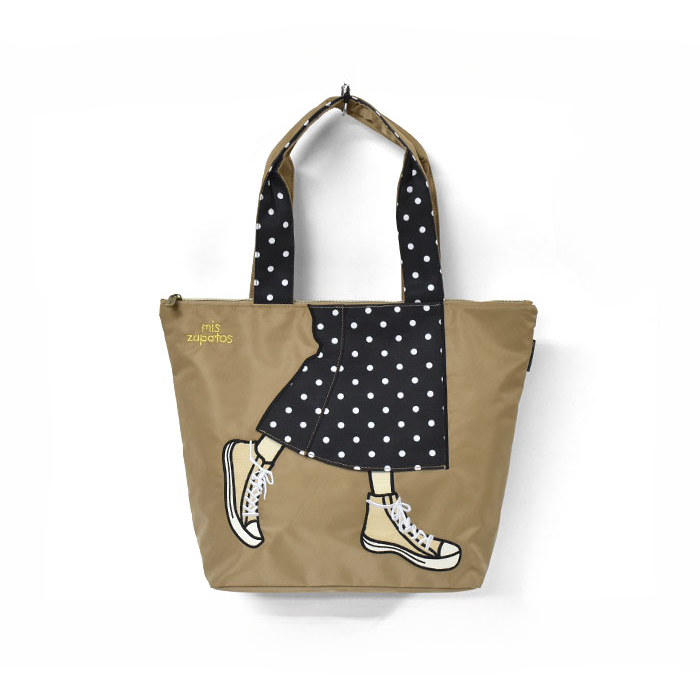 mis zapatos Water Repellent Tote
